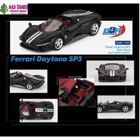 BBR Models - Ferrari Daytona SP3 Matt Black - PRE-ORDER