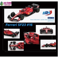 BBR Models - Ferrari SF23 #16 C. Leclerc 2023 Monaco GP - PRE-ORDER