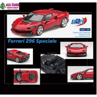 BBR Models - Ferrari 296 Speciale Rosso Corsa - PRE-ORDER