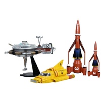 Thunderbirds Mechanic Selection Part 3 Plastic Model Kit - 1/500 Thunderbird 3, 1/72 Thunderbird 4, 1/800 Thunderbird 5