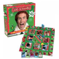 ELF Card Scramble Board Game