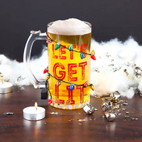 BigMouth Let’s Get Lit LED Beer Glass