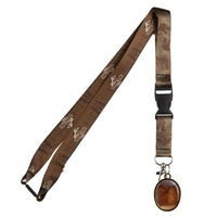 Jurassic Park Lanyard with Amber Mosquito Metal Charm