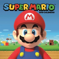Super Mario 2019 Calendar - Square Wall Format