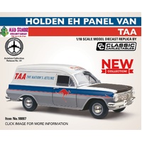 Classic Carlectables 1/18 Scale - Holden EH Panel Van - TAA - (PRE-ORDER)
