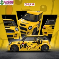 Cool Car 1/64 - MINI COOPER Pikachu Livery - (PRE-ORDER)