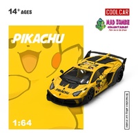 Cool Car 1/64 - LP700-4 Aventador GT Evo Pikachu Livery - PRE-ORDER