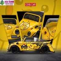 Cool Car 1/64 - Volkswagen Beetle Pikachu Livery - (PRE-ORDER)