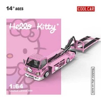 Cool Car 1/64 - H300 Tow Truck Light Pink Kitty (Limited to 500pcs World Wide) - PRE-ORDER