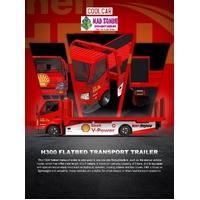 Cool Car 1/64 - H300 flat transport trailer - Shell Livery - PRE-ORDER