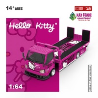 Cool Car 1/64 - Hello Kitty H300 Flatbed Transport Trailer - (PRE-ORDER)
