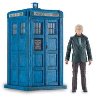 Doctor Who - Third Doctor with TARDIS Action Figure Set From Monster of Peladon