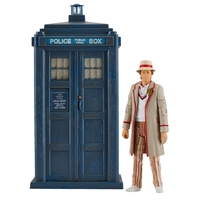 Doctor Who - Fifth Doctor & TARDIS Castrovala Action Figure