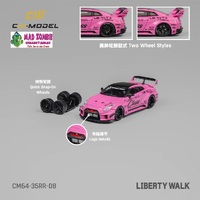 CM Model 1/64 - Nissan LBWK GT35RR Pink