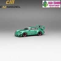 CM Model 1/64 - Porsche 964 Widebody Metallic Green