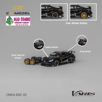 CM Model 1/64 - Subaru BRZ Varis ARISING-1 Black