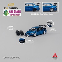 CM Model 1/64  -  Mitsubishi Lancer Evo IX Metallic blue