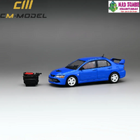 CM Model 1/64 - Mitsubishi Lancer Evolution IX Blue w engine