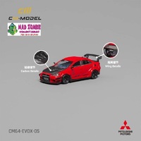 CM Model 1/64 - Misubishi Lancer EVO X Varis Red