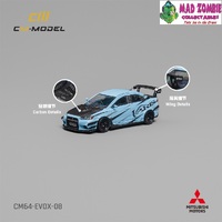 CM Model 1/64 - Misubishi Lancer EvoX Varis Blue