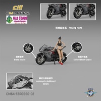 CM Model 1/64 - MV Agusta F3 Rosso Metallic Grey - PRE-ORDER