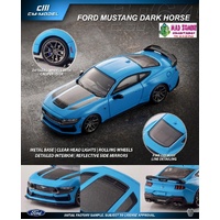 CM Model 1/64 - Ford GTD Lightning Blue with Vivid Black Hood - PRE-ORDER