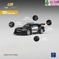 CM Model 1/64 - Ford GTD Police Car - PRE-ORDER