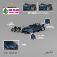 CM Model 1/64 - PAGANI IMOLA Blue carbon