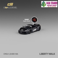 CM Model 1/64 - LBWK F488 Matte Black