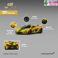 CM Model 1/64 - McLaren P1 GTR Harrods Livery #51 - PRE-ORDER