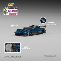 CM Model 1/64 - Pagani Zonda Revolution Barchetta Blue Full carbon - PRE-ORDER