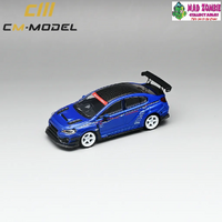CM Model 1/64 - Subaru WRX STI Wide Body Kit - Blue