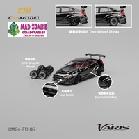 CM Model 1/64 - Subaru Varis WideBody 1.0 Chome Black - PRE-ORDER