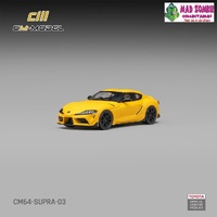 CM Model 1/64 - Toyota GR Supra Nitro Yellow - PRE-ORDER