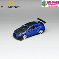 CM Model 1/64 - Subaru VAB WRX Varis Black Carbon Blue