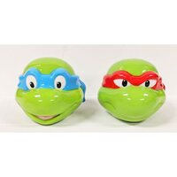 Teenage Mutant Ninja Turtles Leonardo and Raphael Salt and Pepper Shaker Set
