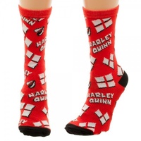 DC Comics Harley Quinn Jrs Crew Socks