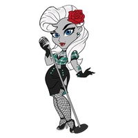 DC Bombshells - Series 03 Black Canary Noir Vinyl Figure Exclusive