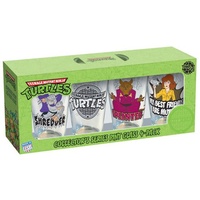 Teenage Mutant Ninja Turtles Friend and Foe Pint Glass 4-Pack