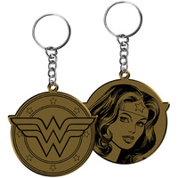 DC Comics Wonder Woman Gold Keyring