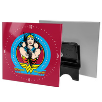 WONDER WOMAN: MINI GLASS CLOCK