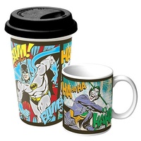 DC Coffee Mug & Travel Mug Gift Pack
