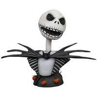 Nightmare Before Christmas Legends in 3D Jack Skellington 1:2 Scale Bust