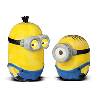 DESPICABLE ME MINION SALT AND PEPPER SHAKERS