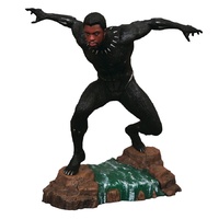Black Panther - Black Panther Unmasked PVC Diorama
