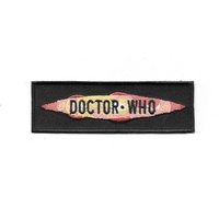Doctor Who British TV Series 2005-2009 Logo Embroidered Patch
