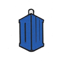 Doctor Who British TV Series Matt Smith Tardis Logo Embroidered Patch