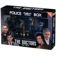 Doctor Who - Doctors Nine, Ten, Eleven and Twelve Regeneration 1:21 Scale Figure Set