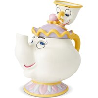 Disney Beauty and the Beast Mrs. Potts and Chip Cookie Jar - Damaged