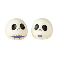 Nightmare Before Christmas Jack Skellington Head Salt and Pepper Shaker Set